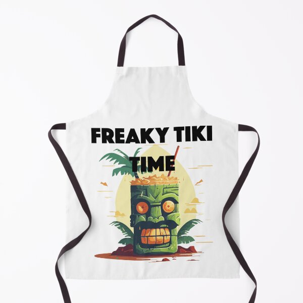 Item preview, Tiki Drink - Freaky Tiki Time (Black Lettering) designed and sold by VelvetRoom.