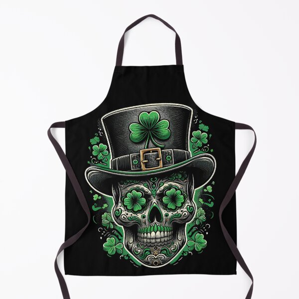 Item preview, St Patricks Day Skull Leprechaun St Patricks Day Skeleton Irish Gifts T-Shirt designed and sold by MAPDDesigns.