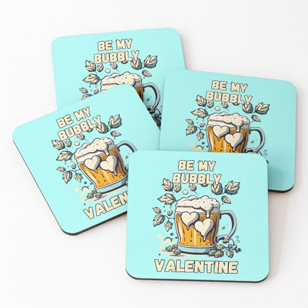 Item preview, Valentines gift for beer lovers Be my bubbly valentine designed and sold by Meandmyshop.