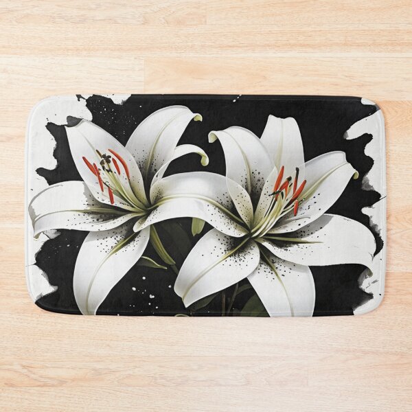 Item preview, Lily Flowers Splash Ink designed and sold by Simplybe1.