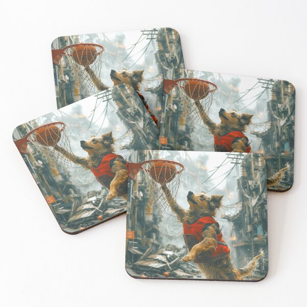 Item preview, Dog playing basketball at the Olympics designed and sold by lylange.