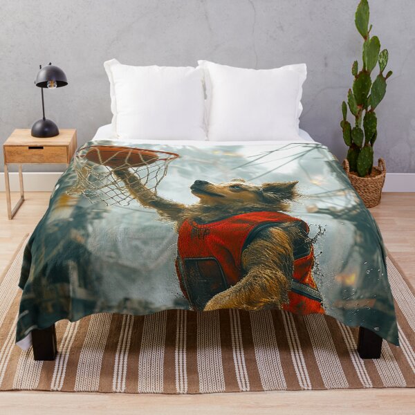 Item preview, Dog playing basketball at the Olympics designed and sold by lylange.