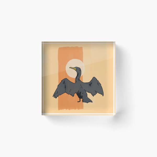 Item preview, Sunning Cormorant designed and sold by candjcane.