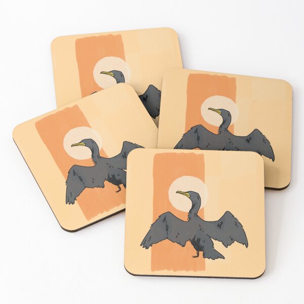 Item preview, Sunning Cormorant designed and sold by candjcane.