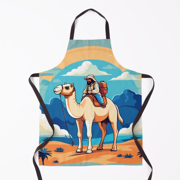 Item preview, "Nomadic Journey: Camel Explorer Sticker" designed and sold by Eandbeyond.