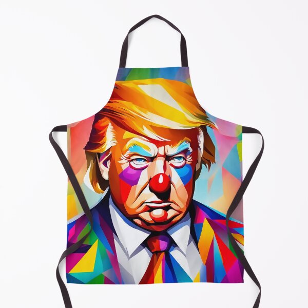 Item preview, Trump Clown Abstract Anti Trump Art designed and sold by kakarikihill.