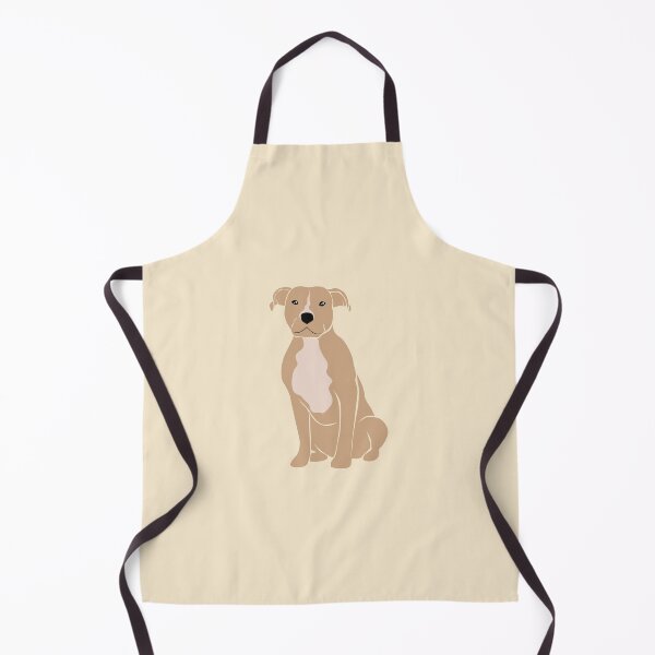 Item preview, Pitbull Cute Tan Puppy Dog Face Sweet Pose Digital Art designed and sold by GSDDESIGNMERCH.