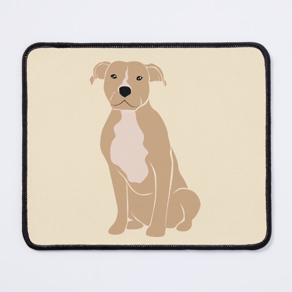 Item preview, Pitbull Cute Tan Puppy Dog Face Sweet Pose Digital Art  designed and sold by GSDDESIGNMERCH.