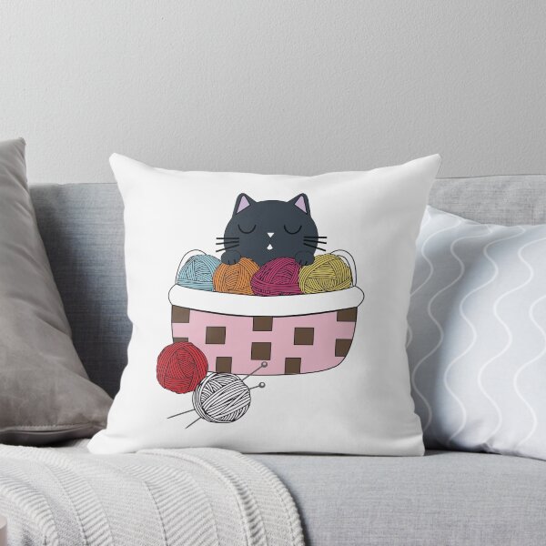 Item preview, crochet cat designed and sold by thatam.