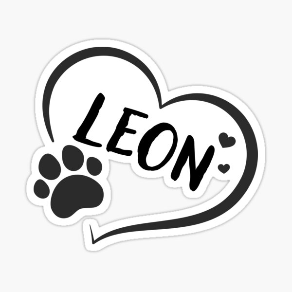 ▷ Pegatina personalizada comunión Modelo León ❤️