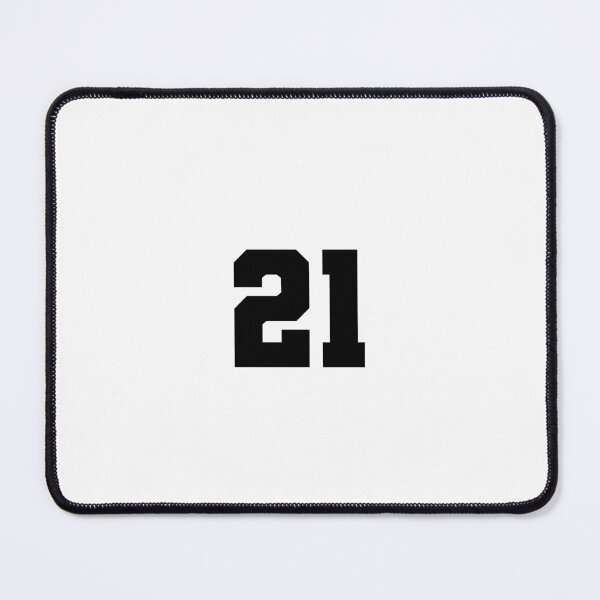 Item preview, 21, twenty one, black, soccer league designed and sold by Numbers-Art.
