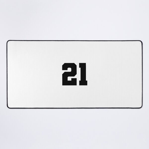 Item preview, 21, twenty one, black, soccer league designed and sold by Numbers-Art.