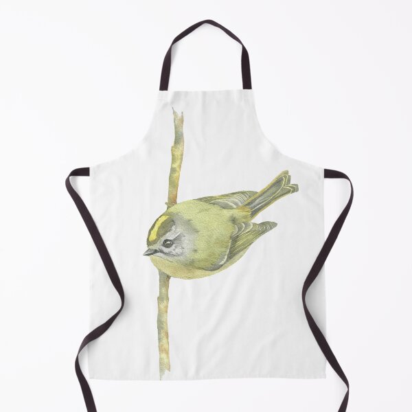 Item preview, Copy of golden-crowned kinglet watercolor portrait designed and sold by L'Atelier Oranjade.