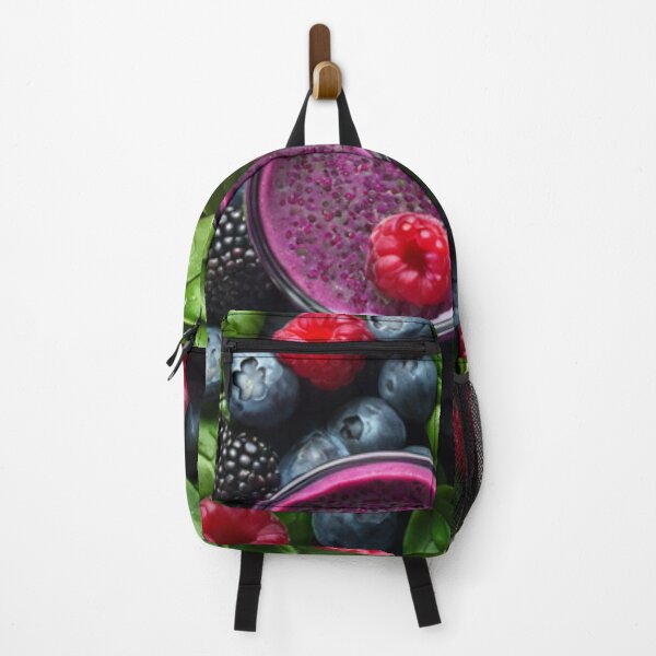 Item preview, "Berry Bliss: Smoothie Delight Design" designed and sold by Eandbeyond.