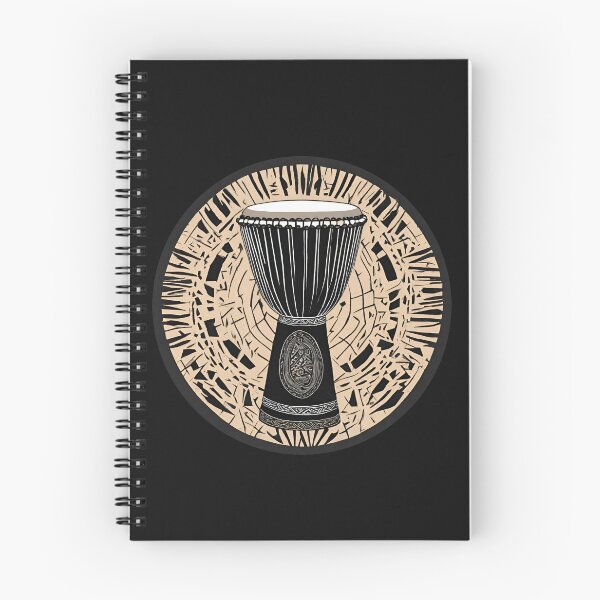 Item preview, Djembe On a Wooden Background designed and sold by curledup-cat.