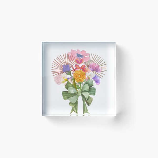 Item preview, Floral design, Botanical beauty, Bow accent, Special occasion flowers, designed and sold by kozlebozle007.