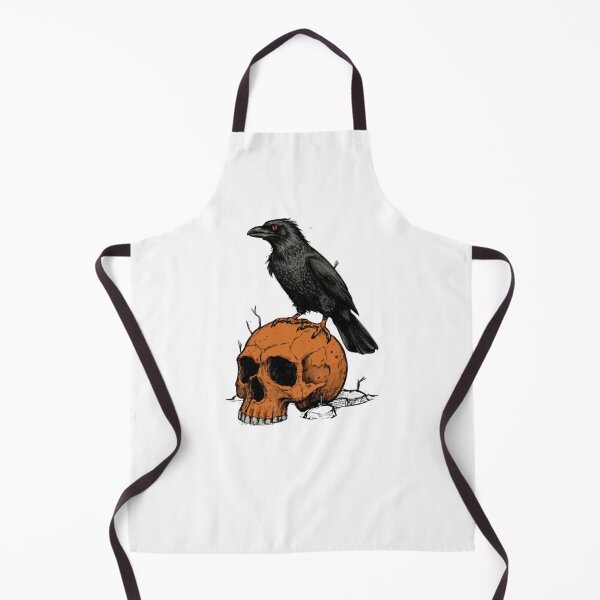 Item preview, Black Crow Raven Skull Occult Gothic designed and sold by EanayarDesigns.