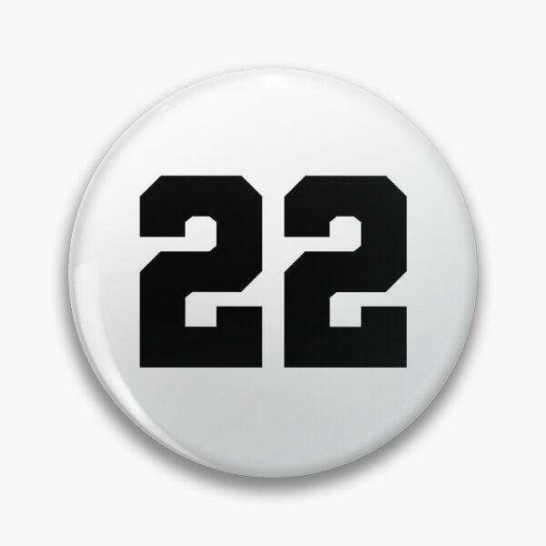 Item preview, 22, twenty two, black, soccer league designed and sold by Numbers-Art.