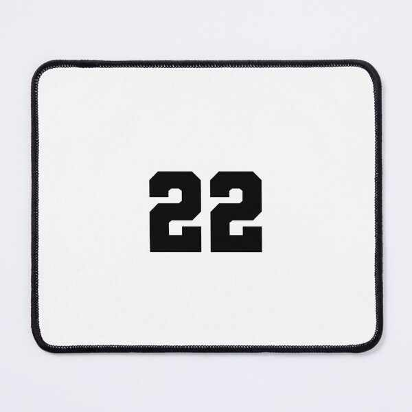 Item preview, 22, twenty two, black, soccer league designed and sold by Numbers-Art.