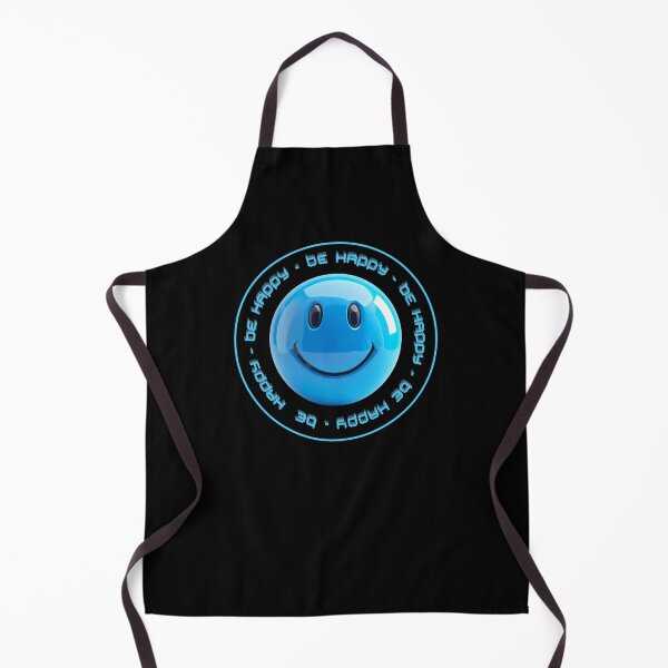 Item preview, Be happy - vivid blue emoticon designed and sold by silent-violin.