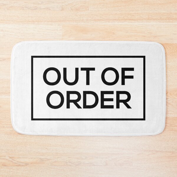 Item preview, Out Of Order designed and sold by Corbitron.
