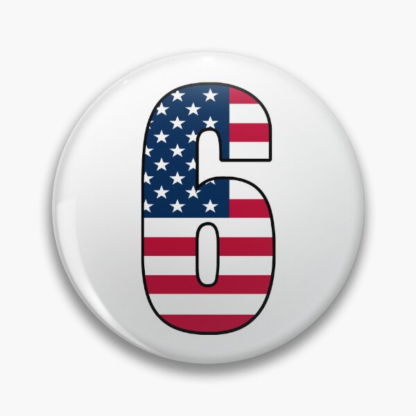 Item preview, Number 6 Star Spangled Banner designed and sold by lachataigne.