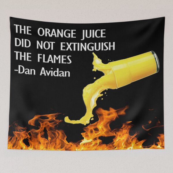 Item preview, Orange Juice=/=Fire Extinguisher designed and sold by RadRoseRhapsody.
