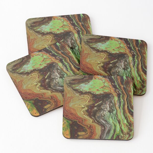 Item preview, Caldonia 3 Free Form Abstract Green Acyrlic designed and sold by Doug  Siegel.