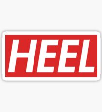 Supreme Wrestling HEEL Sticker