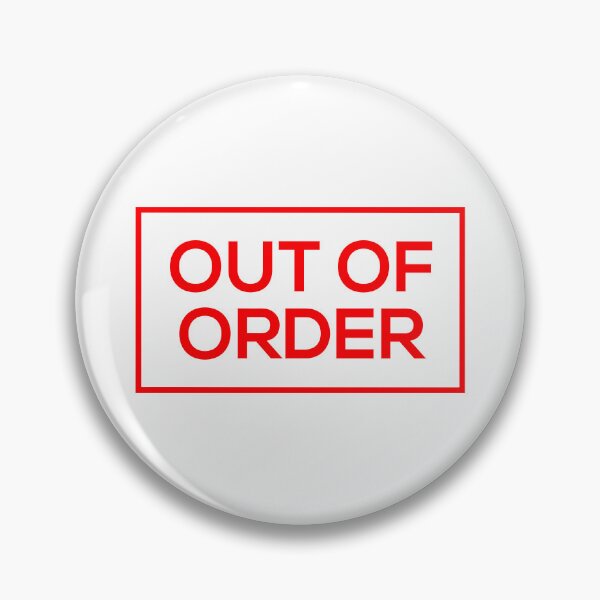 Item preview, Out Of Order Sign designed and sold by Corbitron.
