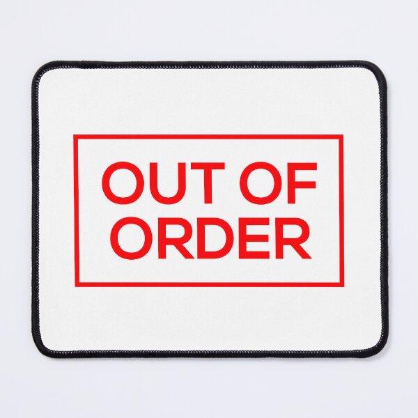 Item preview, Out Of Order Sign designed and sold by Corbitron.