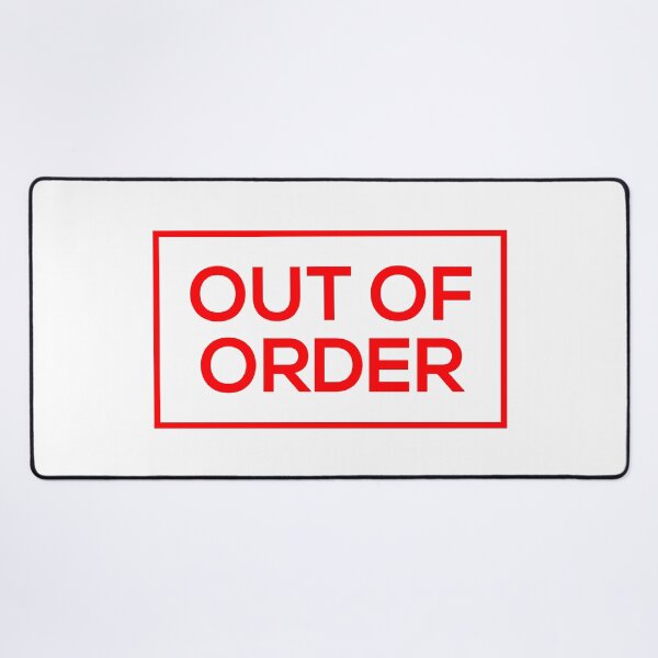 Item preview, Out Of Order Sign designed and sold by Corbitron.