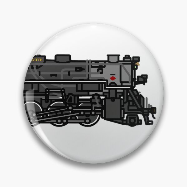 Item preview, Lima locomotive works Berkshire (Pere Marquette 1225) designed and sold by MaybeTrainEnthusiast.