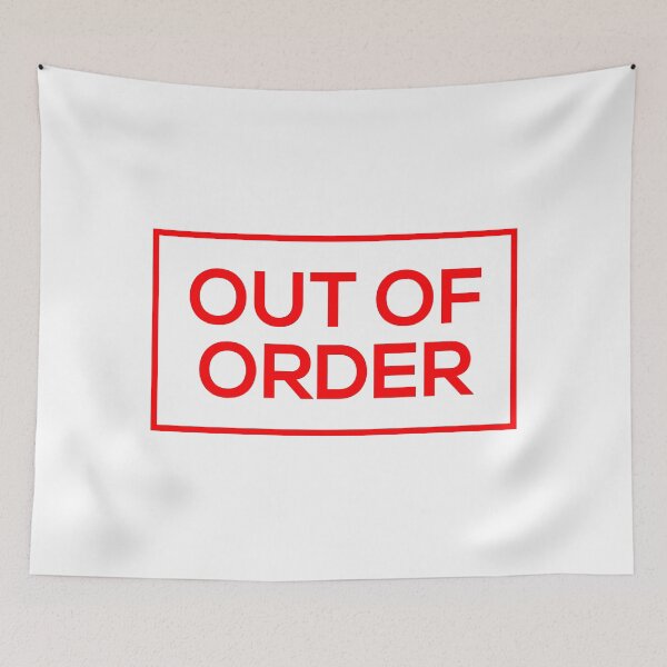 Item preview, Out Of Order Sign designed and sold by Corbitron.
