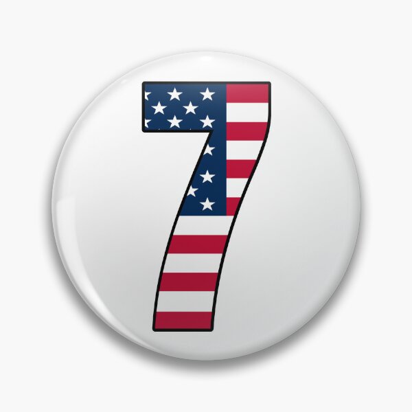 Item preview, Number 7 Star Spangled Banner designed and sold by lachataigne.