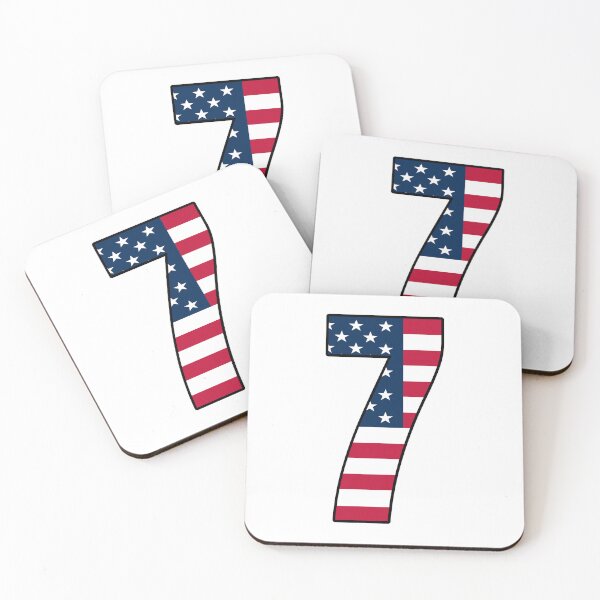Item preview, Number 7 Star Spangled Banner designed and sold by lachataigne.