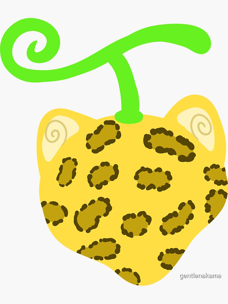 Neko Neko no Mi Model Leopard Sticker