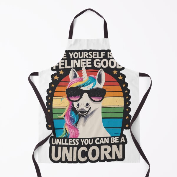 Item preview, Be Yourself Is Feline Good Unicorn T-Shirt designed and sold by diegomenjivar92.