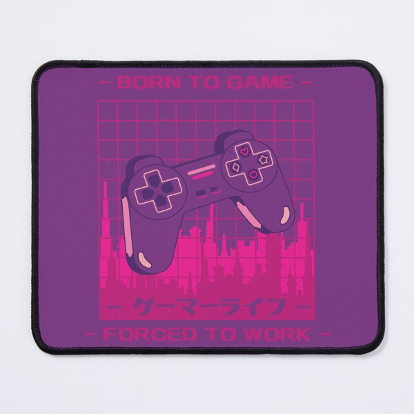 Item preview, Born to Game, Forced to Work designed and sold by trossi.