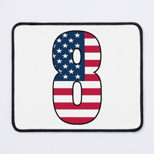 Item preview, Number 8 Star Spangled Banner designed and sold by lachataigne.