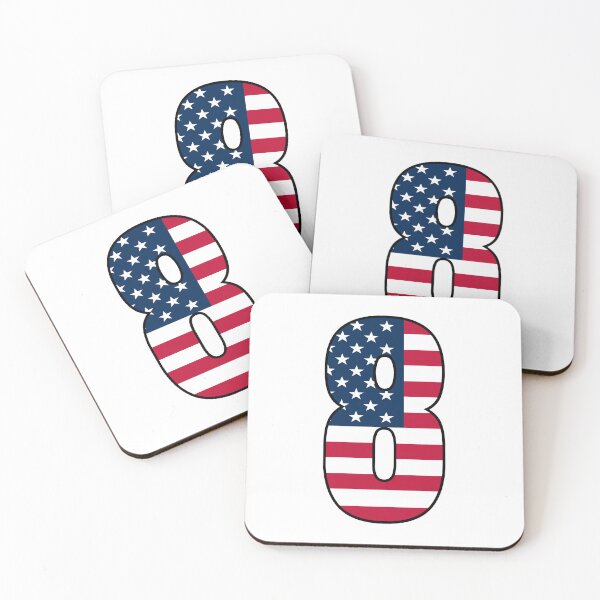 Item preview, Number 8 Star Spangled Banner designed and sold by lachataigne.