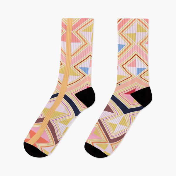 Item preview, Geometrical designs in tribal pastel African style. designed and sold by Meteryards.