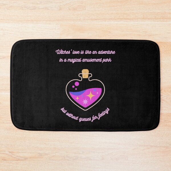 Item preview, Witches' love is like an adventure in a magical amusement park, but without queues for feelings designed and sold by UnCoverDesign.