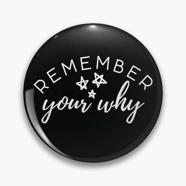 Item preview, Remember Your Why - Motivational Quote designed and sold by patternjp.