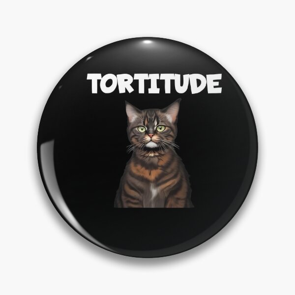 Item preview, Tortitude, funny cat attitude animal lover designed and sold by Merchattack.
