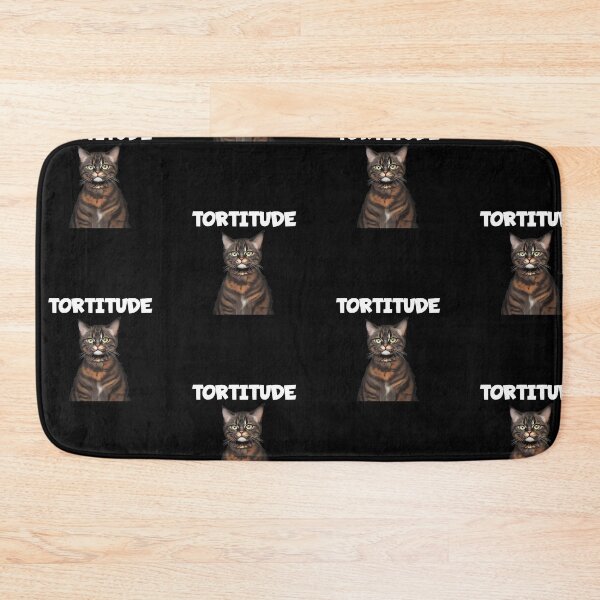 Item preview, Tortitude, funny cat attitude animal lover designed and sold by Merchattack.