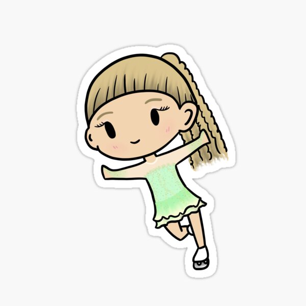 Item preview, Figure Skater Poppy designed and sold by Amanda Urban.