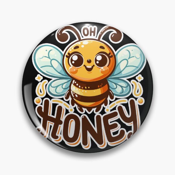 Item preview, Oh Honey - Bees Illustration designed and sold by MrERNST.