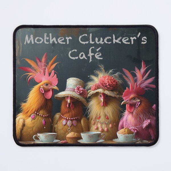 Item preview, Ladies Who Lunch! Mother Clucker's Café. designed and sold by Cleverist1.