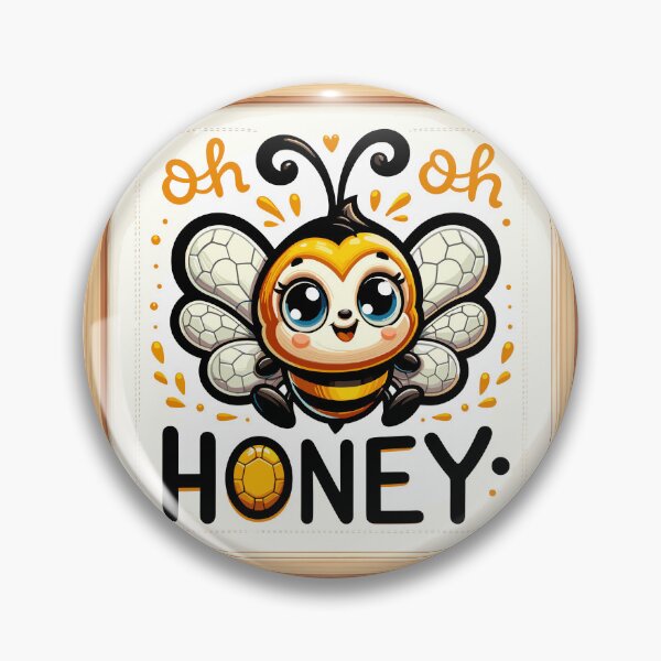 Item preview, Oh Honey - Bees Illustration designed and sold by MrERNST.